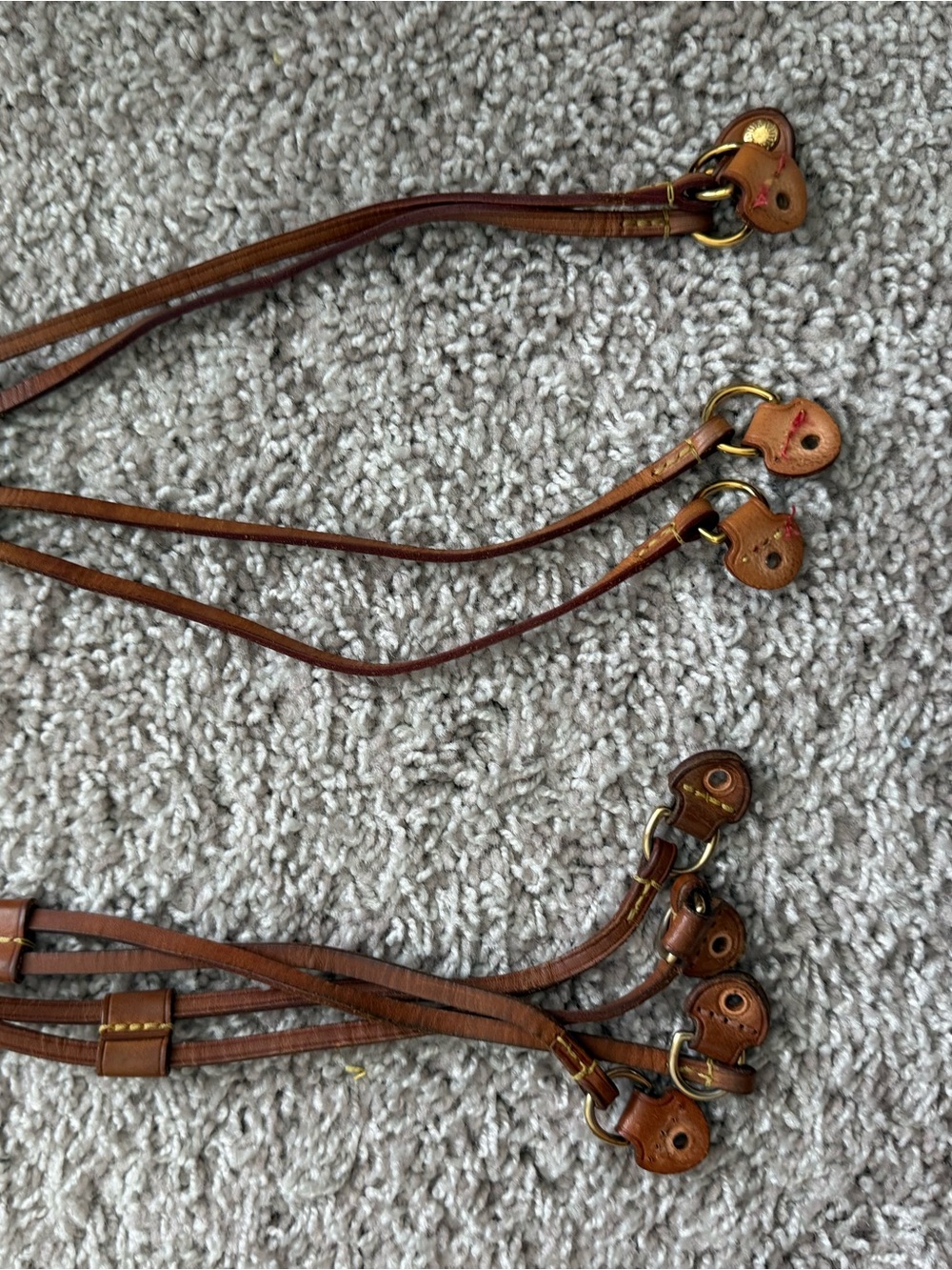 Louis Vuitton never full drawstrings
